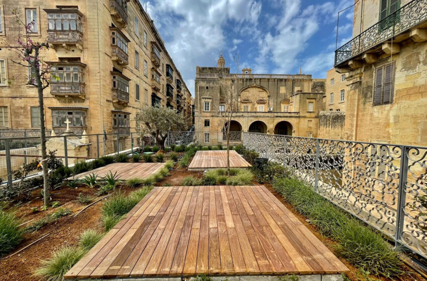 Jitħabbar Il-Valletta Green Festival 2021 – Ġnien Ġdid Fuq Il-Bejt Tal-Valletta Design Cluster